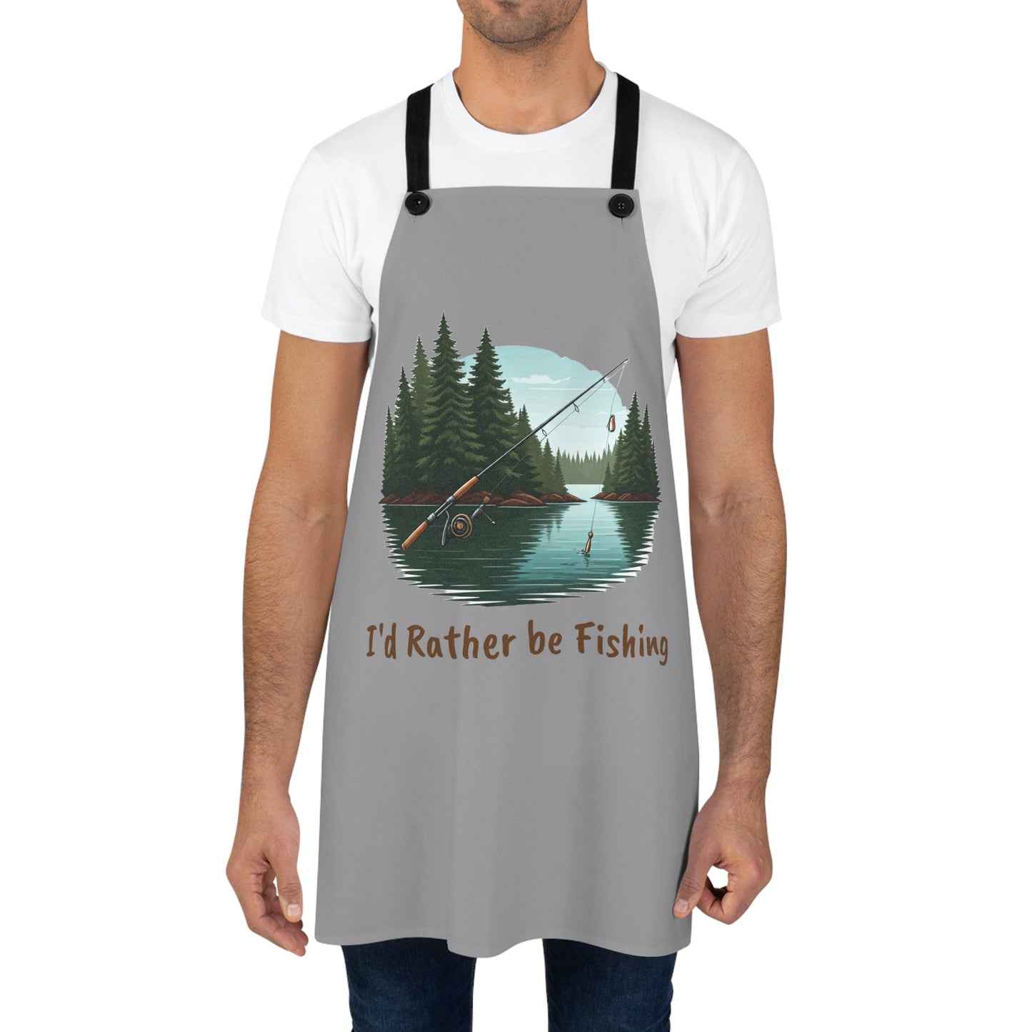 I'd Rather Be Fishing Apron