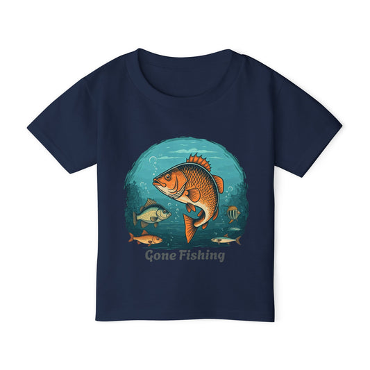 Gone Fishing Heavy Cotton™ Toddler T-shirt