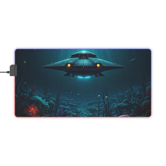 LED Gaming Mouse Pad - 23.6" x 11.8"