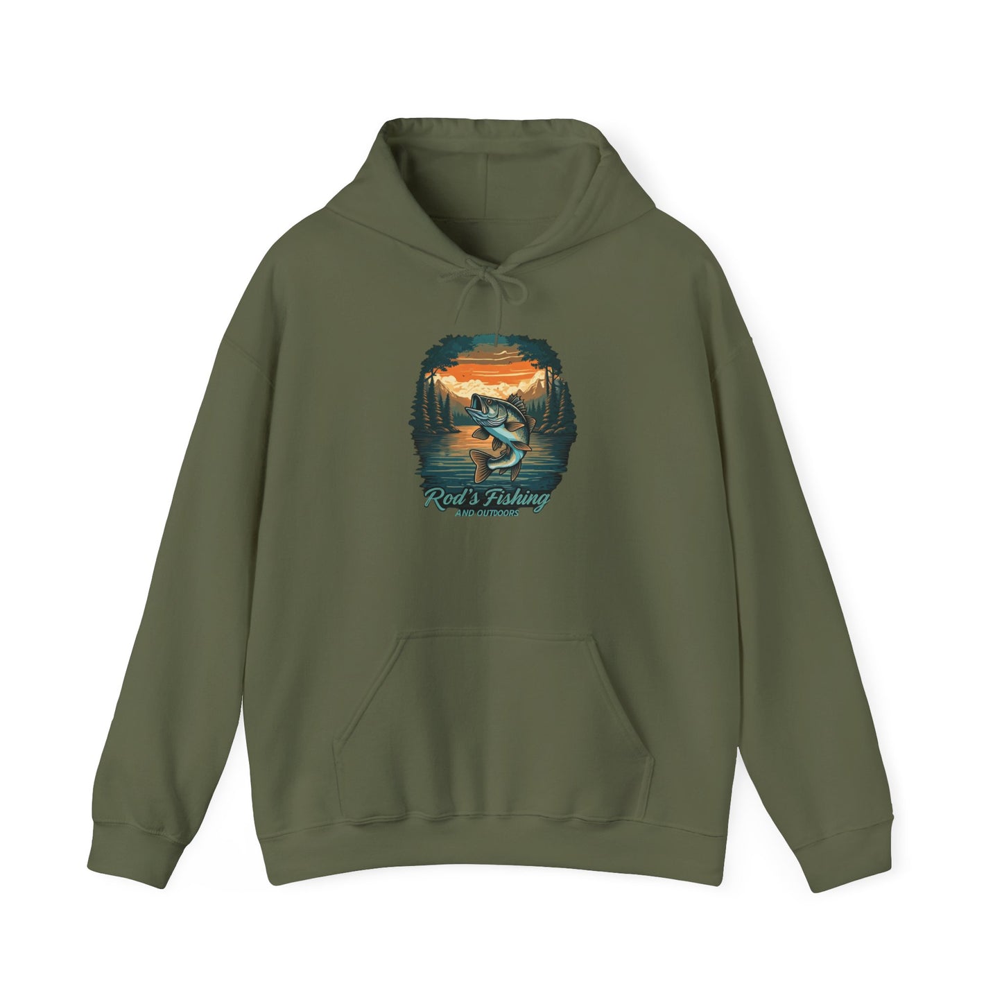 Rod's Fishing and Outdoors Unisex Heavy Blend™ Hooded Sweatshirt