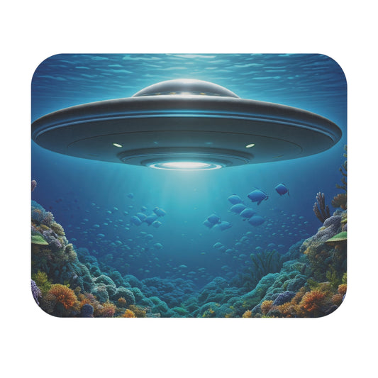 Alien Ocean Mouse Pad - 9"X8"