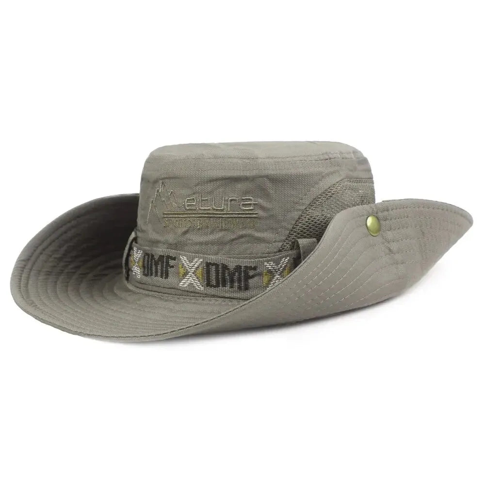 Summer Bucket Hat with Wide Brim