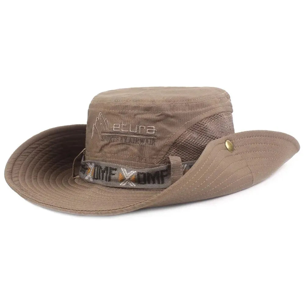 Summer Bucket Hat with Wide Brim