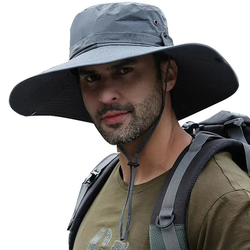 Summer Fishing Hat with Breathable Mesh