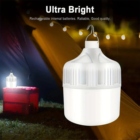 Usb Rechargeable Led portable camping Bulb - 60W