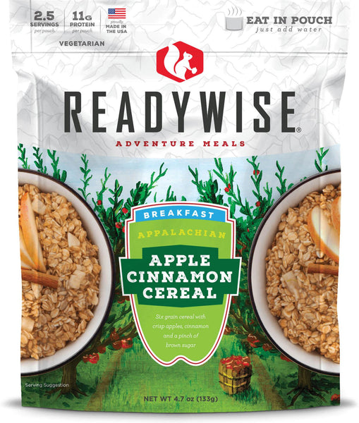 READYWISE Appalachian Apple Cinnamon Cereal 6 CT Case