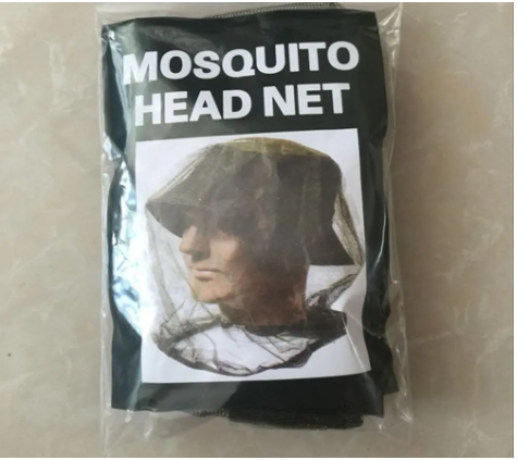 Mosquito Head Net Hat Cap With Netting