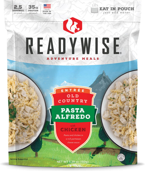 READYWISE Old Country Pasta Alfredo with Chicken 6 CT Case